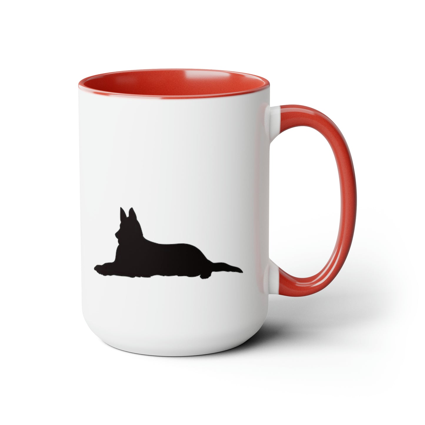 Two-Tone Coffee Mugs, 15oz