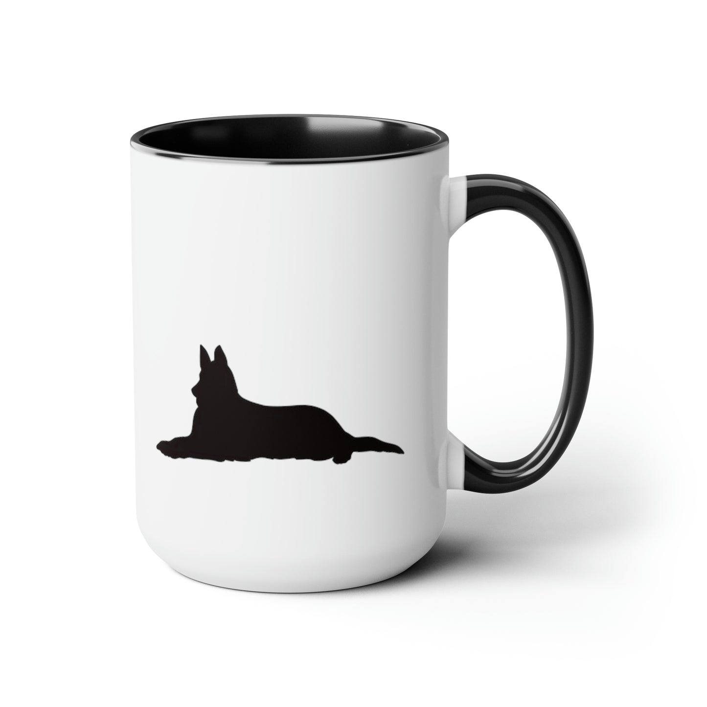 Two-Tone Coffee Mugs, 15oz