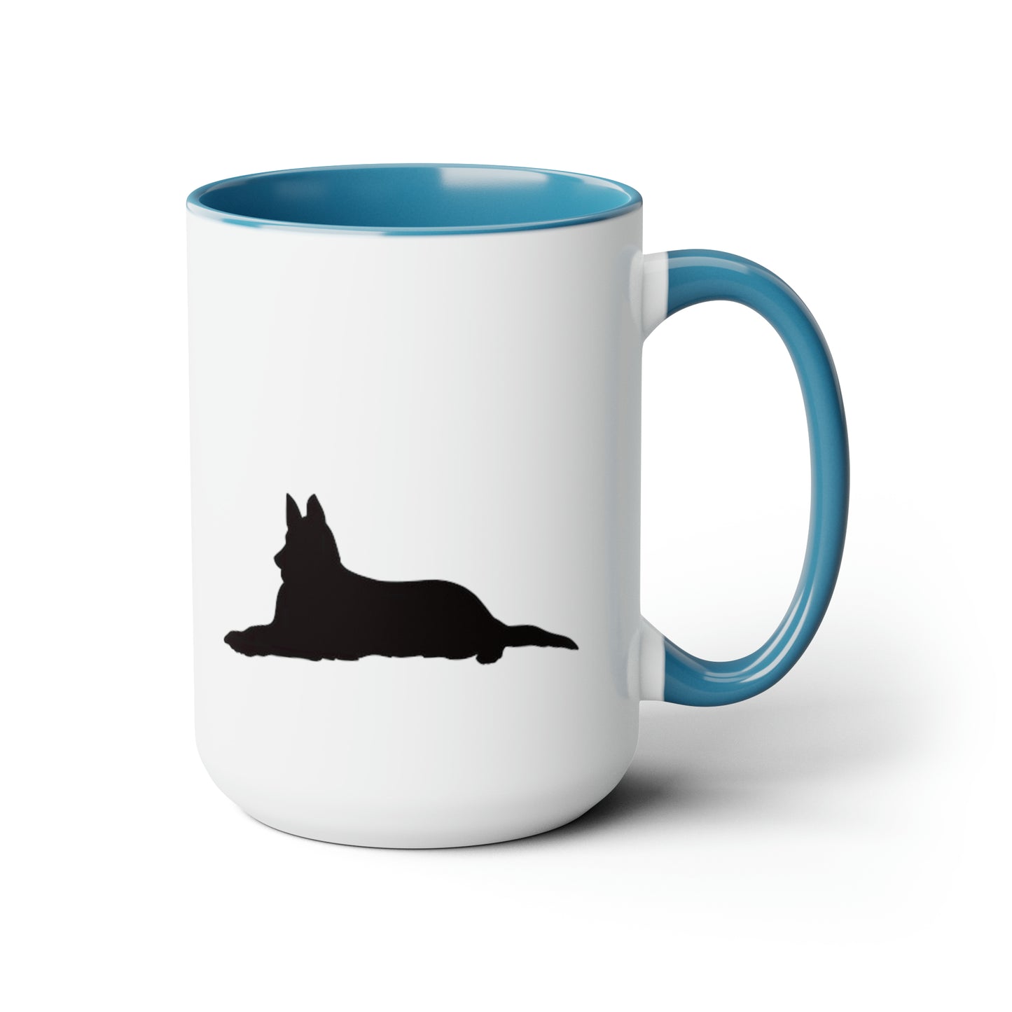 Two-Tone Coffee Mugs, 15oz